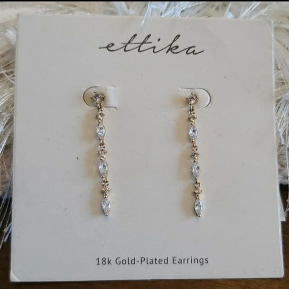 Ettika drop earrings